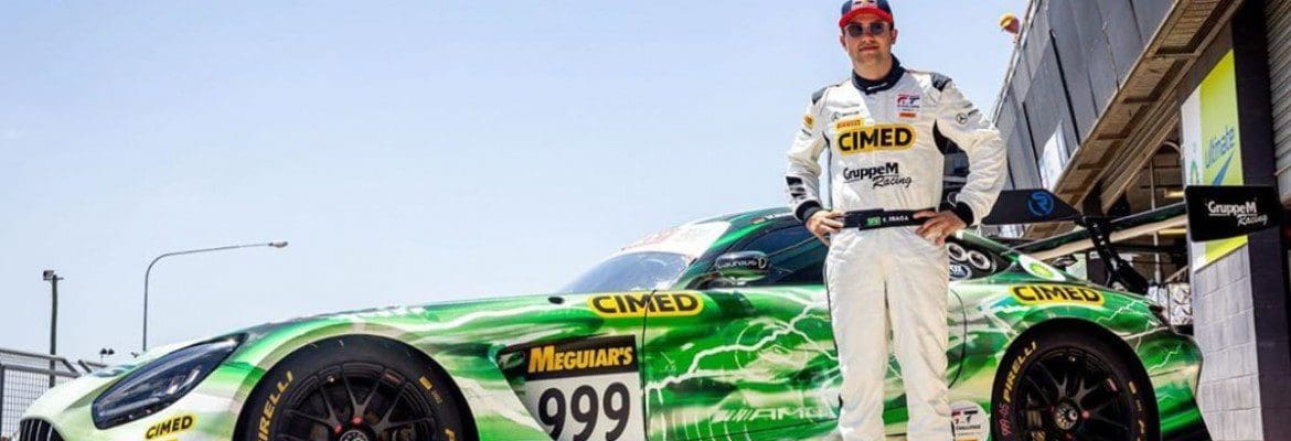 Felipe Fraga lidera prova na Austrália e estreia no Intercontinental GT com 6º lugar