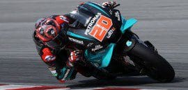 Quartararo lidera sábado de testes em Sepang