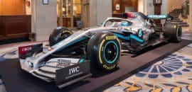 Mercedes apresenta sua pintura para a F1 2020