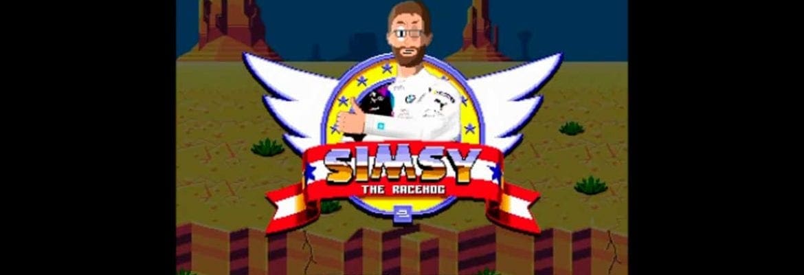 Sims no lugar do Sonic em novo vídeo divulgado pela Fórmula E