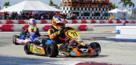 Em estreia internacional, Augustus Toniolo é vice-campeão no SKUSA Winter Series em Homestead