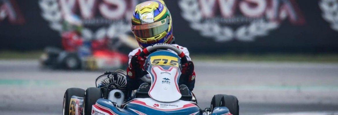 Kart: Após vitória na estreia com a Sauber, Miguel Costa corre no WSK Super Master em Lonato