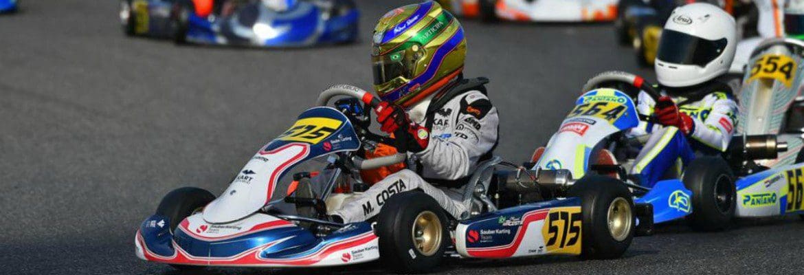 Miguel Costa valoriza etapa com muita garra no WSK Super Master em Lonato