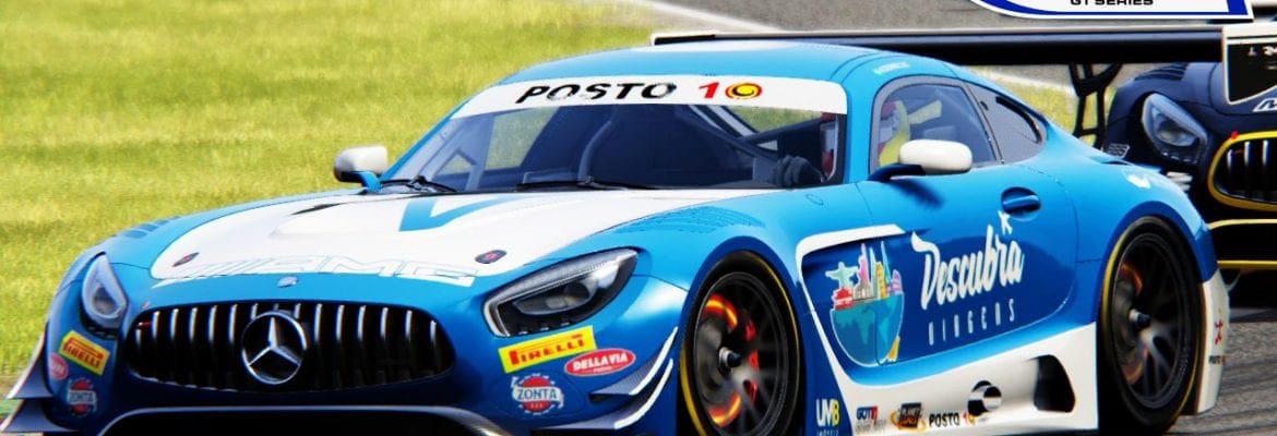 Renato Dornelles (Descubra Viagens Vakuum Racing) vence em Barcelona na Got It English GT Series e lidera tabela