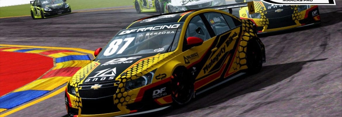 Na Marcas Pro, José Berzosa (Alliance SimRacing) faz corrida perfeita em Adelaide