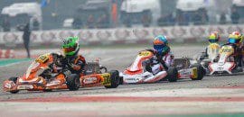 Matheus Ferreira ganha 15 posições em final do WSK em Adria