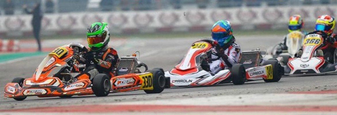 Matheus Ferreira ganha 15 posições em final do WSK em Adria