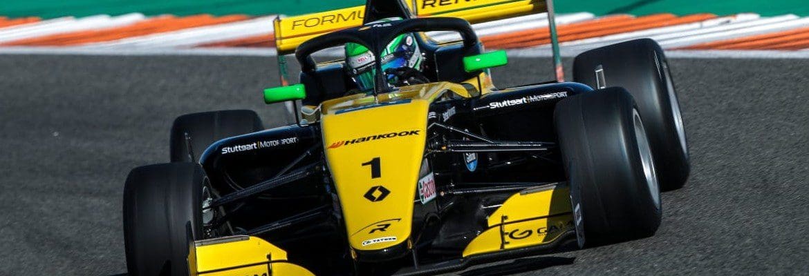 Caio Collet lidera testes da F-Renault Eurocup em Valência