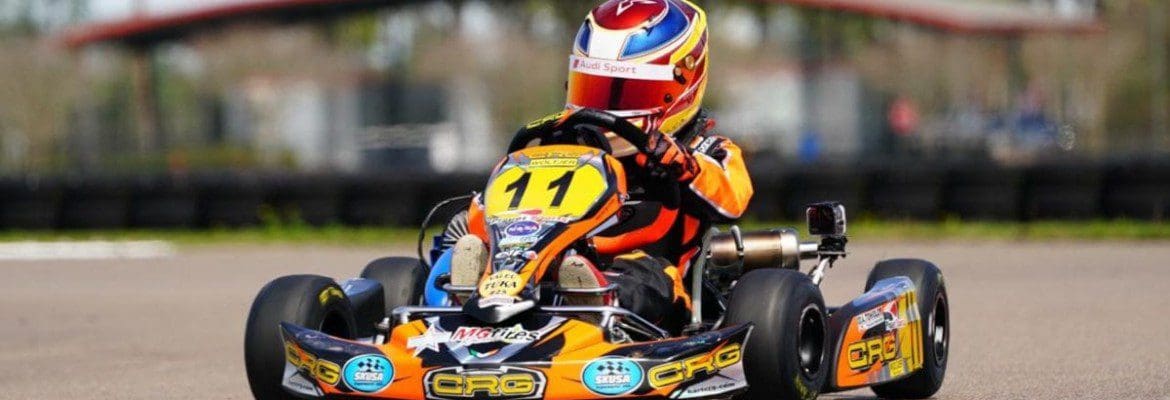 Após cancelamentos no kart, Augustus Toniolo faz balanço positivo de estreias nos EUA