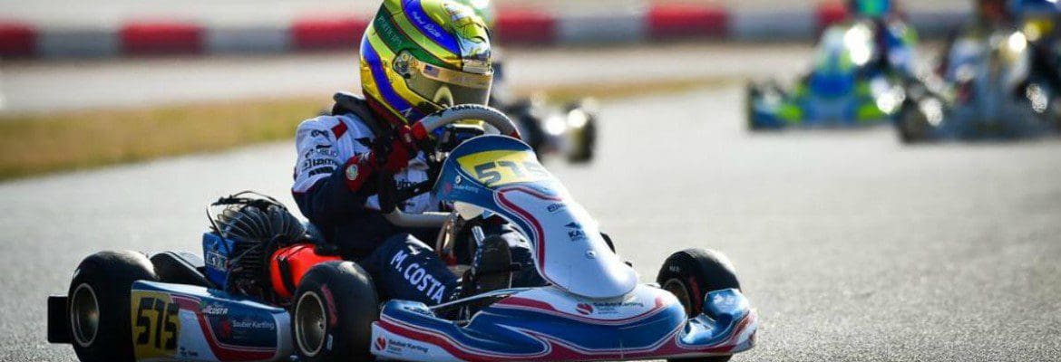 eSports: Miguel Costa disputa campeonato internacional de F3 para pilotos de kart