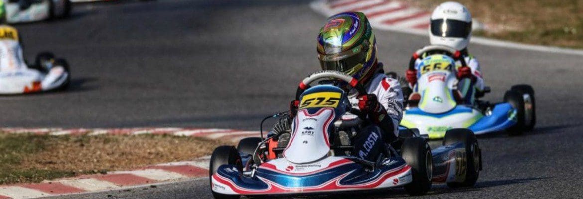 Com apenas 11 anos, Miguel Costa compete no principal campeonato dos EUA: o SKUSA