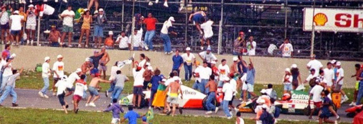 GP do Brasil de 1993: Há 27 anos, uma multidão invadia o circuito de Interlagos