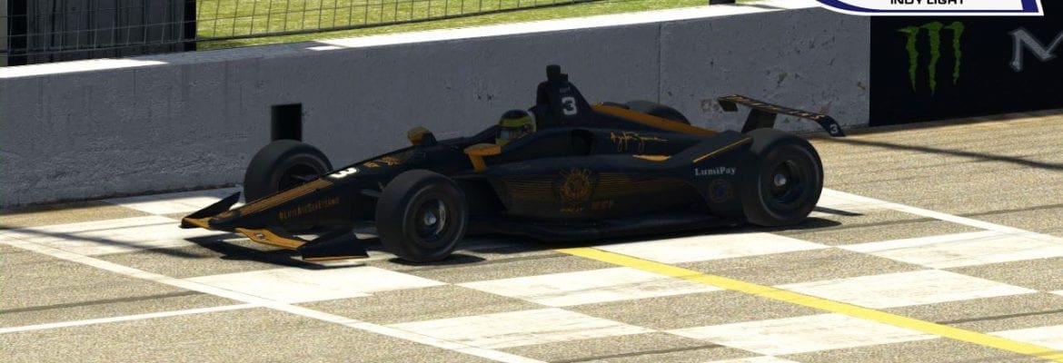 Tiago Bandeira (Corinthians) surpreende e vence em Pocono na Fanatic Brazil Indy Light