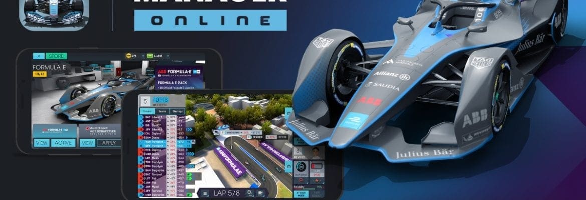 Fãs podem assumir uma equipe de Fórmula E no novo Motorsport Manager Online