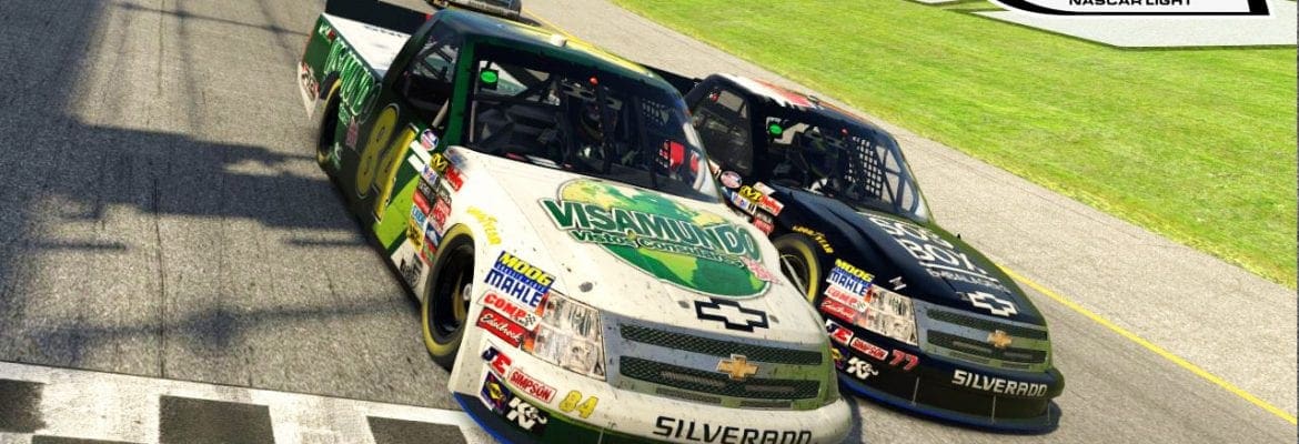 Fernando Horta (Visamundo Grip Racing) vence no photo finish em Daytona na Nascar Light