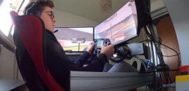 Drugovich supera Verstappen e vence duas vezes no virtual da Red Line
