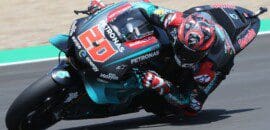 Quartararo perde apelação e fica fora dos primeiros 20 minutos do TL1 da MotoGP
