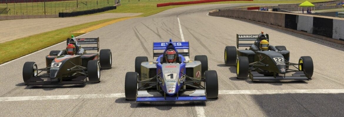 Dudu Barrichello faz 100% de pódios e termina como vice-campeão da Road to Indy virtual