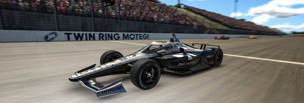 Pagenaud toma liderança no fim e vence corrida virtual da Indy em Motegi