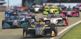 IndyCar iRacing Challenge correrá no oval de Michigan neste sábado; Andretti, Hunter-Reay e Earnhardt Jr se juntam ao grid