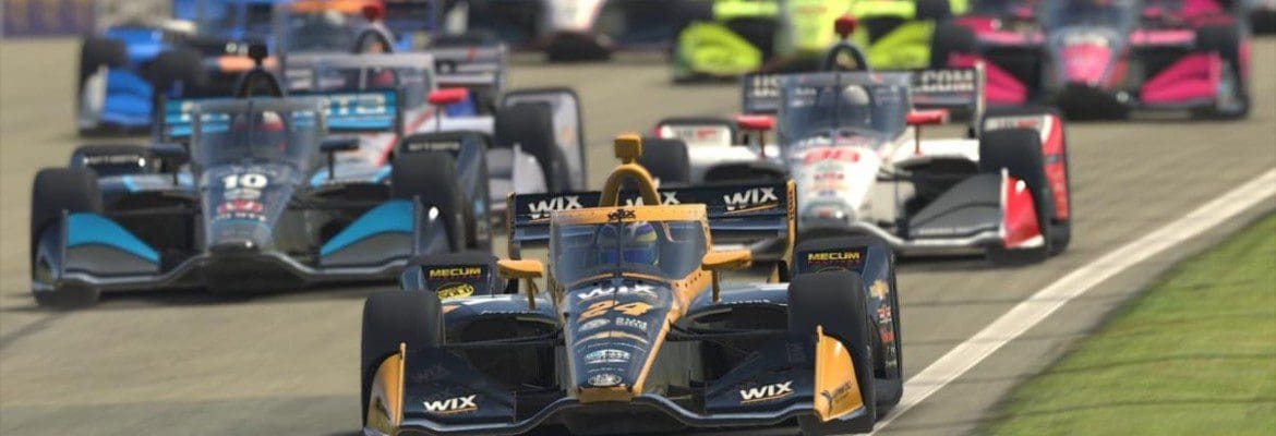 IndyCar iRacing Challenge correrá no oval de Michigan neste sábado; Andretti, Hunter-Reay e Earnhardt Jr se juntam ao grid