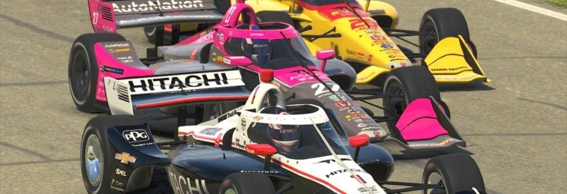 AO VIVO: acompanhe a terceira etapa do IndyCar iRacing Challenge, no oval de Michigan