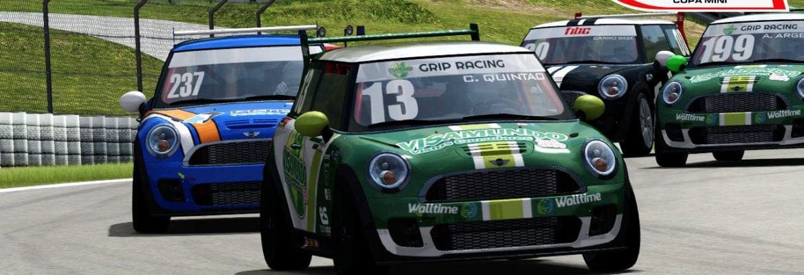 Carlos Quintão (Grip) vence primeira corrida após o título da Speedzone Copa Mini