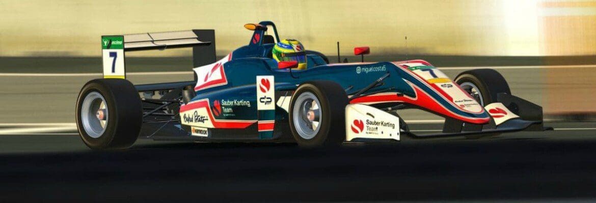 Destaque na competição, Miguel Costa volta a acelerar no Desafio Virtual das Estrelas