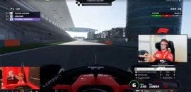 Charles Leclerc domina de ponta a ponta o Virtual GP da China