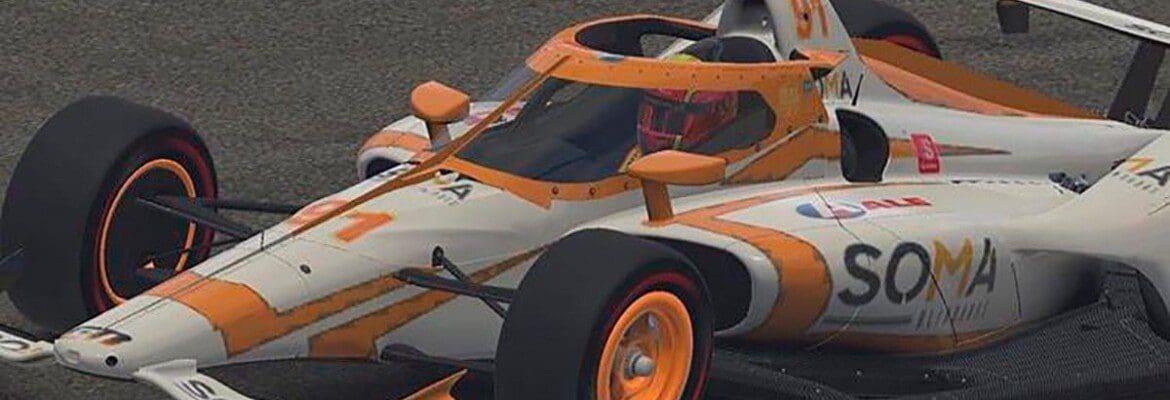 Com Kanaan, Massa, Castroneves e grid de 26 estrelas, Dudu Barrichello vence Indy 500 virtual