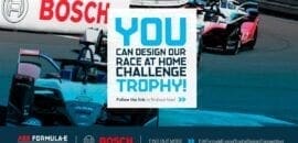 Fórmula E lança o “Desafio Bosch Design em Casa”