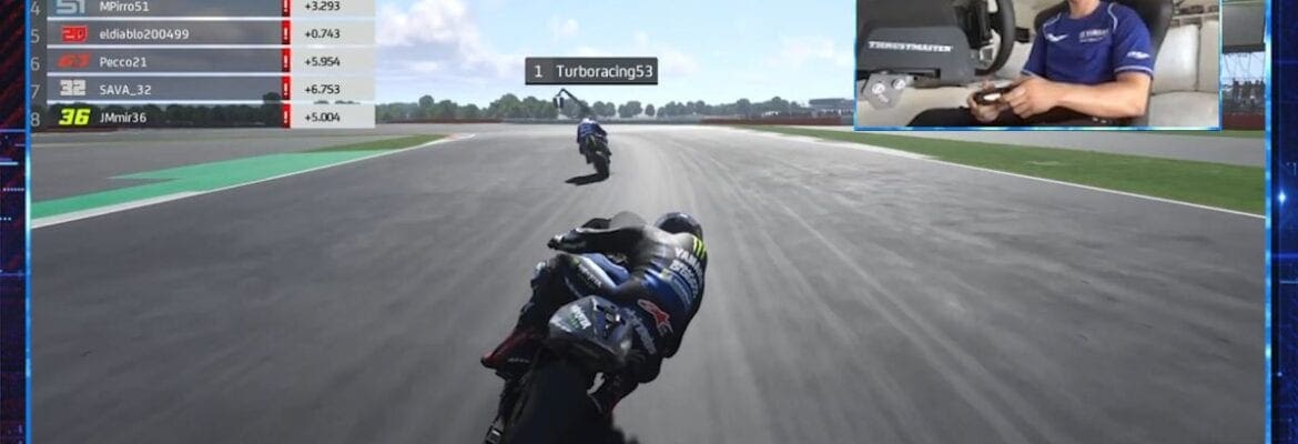 Lorenzo se recupera de queda na primeira volta e vence o GP britânico virtual da MotoGP