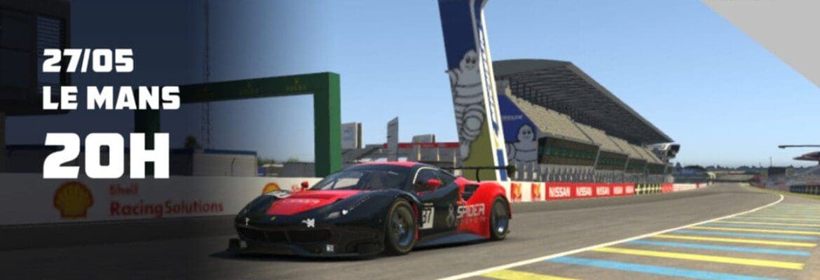 Estrelas do automobilismo brasileiro correm prova virtual nos 97 anos das 24 Horas de Le Mans