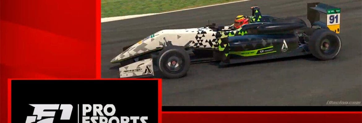 F1Mania.net Pro eSports: “Só queria terminar a corrida”, diz Dudu Barrichello após abandono