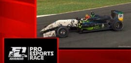 F1Mania.net Pro eSports: “Só queria terminar a corrida”, diz Dudu Barrichello após abandono