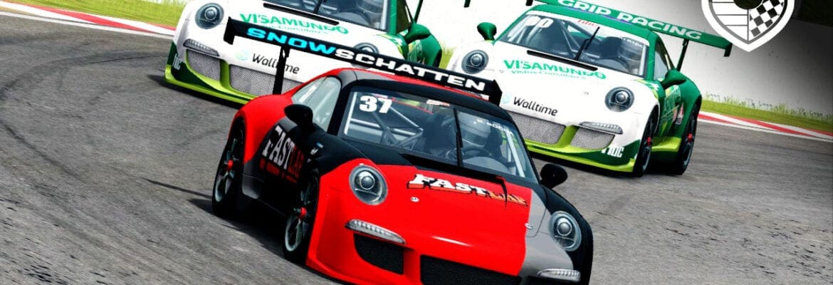 F1BC: Bruno Rocha (Fast Lap) vence abertura da Copa Porsche com grid cheio em Barcelona