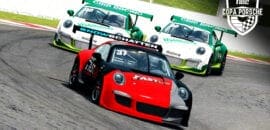 F1BC: Bruno Rocha (Fast Lap) vence abertura da Copa Porsche com grid cheio em Barcelona