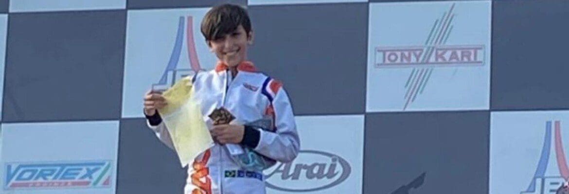 Líder da Orlando Cup, Enzo Vidmontiene busca novas vitórias no kartismo americano