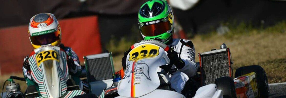 Matheus Ferreira retoma treinos de kart e acelera em Desafio Virtual das Estrelas