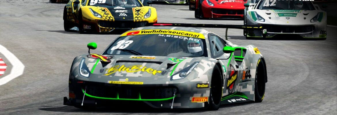 F1BC: Murilo Biscaro (KSTM) vence na abertura da Supercopa Automobilista, em Barcelona