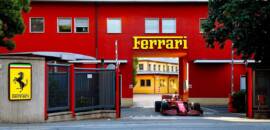 Leclerc pilotou SF1000 em Maranello antes do teste em Fiorano