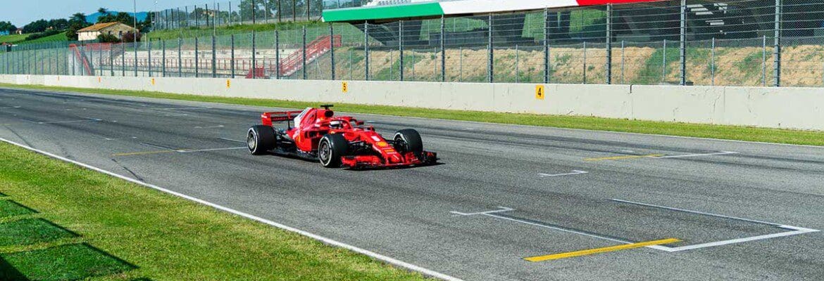 Vettel e Leclerc testam SF71H em Mugello