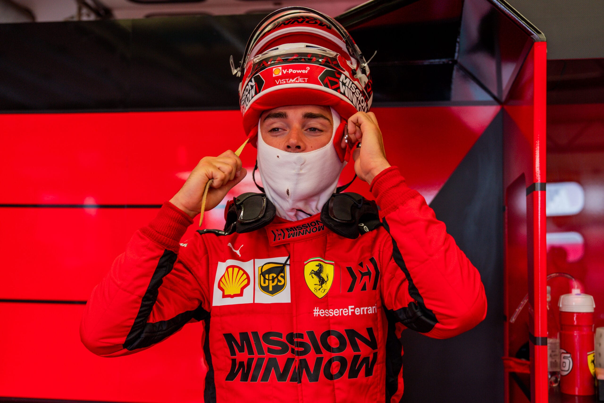 Leclerc: "Precisava voltar a ter uma impressão física de velocidade" Charles Leclerc (Ferrari) Mugello
