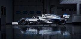 Williams apresenta nova pintura para a F1 2020