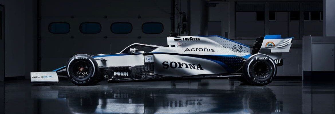 Williams apresenta nova pintura para a F1 2020