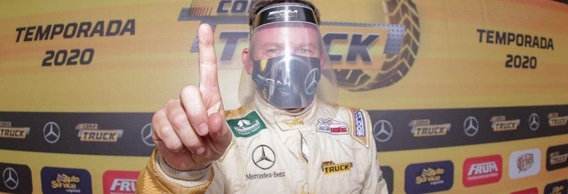 Cirino vence e AM Motorsport faz história com tripleta no retorno da Copa Truck