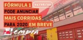 F1Mania.net Em Dia: Fórmula 1 pode anunciar mais corridas para 2020 em breve