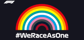 #WeRaceAsOne: Fórmula 1 lança ação visando inclusão no esporte