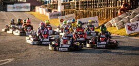 Com 8 toneladas de alimentos arrecadadas, corrida beneficente tem vitória de Nelsinho Piquet no KGV
