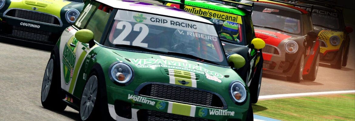 F1BC: Victor Ribeiro (Grip) vence sua segunda na Copa Rookie, em Londrina